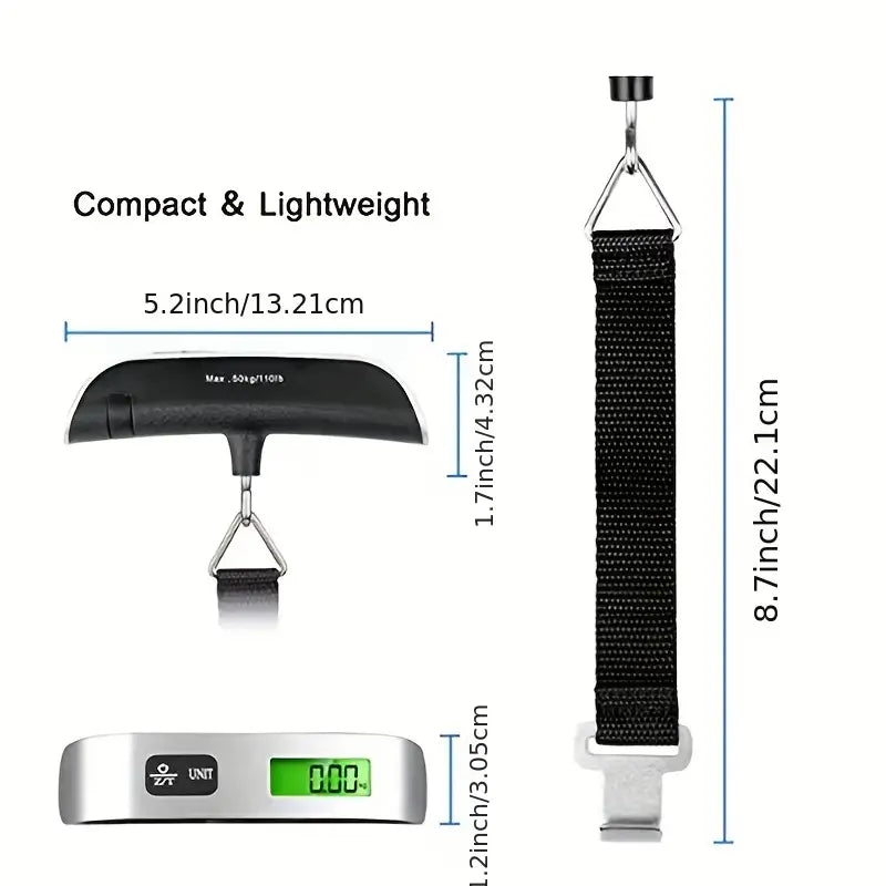 TravelWeighs Portable Scale Digital