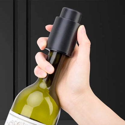 2-in-1 Reusable Vacuum Wine Bottle Stopper