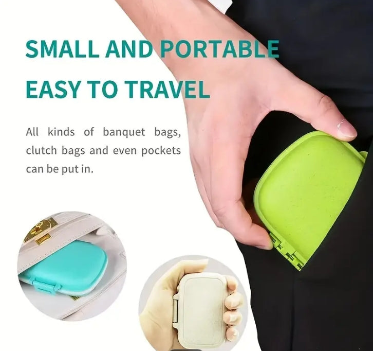 TravelRx 8-Compartment Pill Carrier