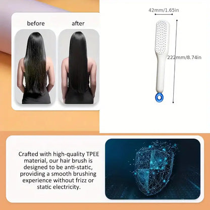 FreshGroom Self-Cleaning Hair Brush