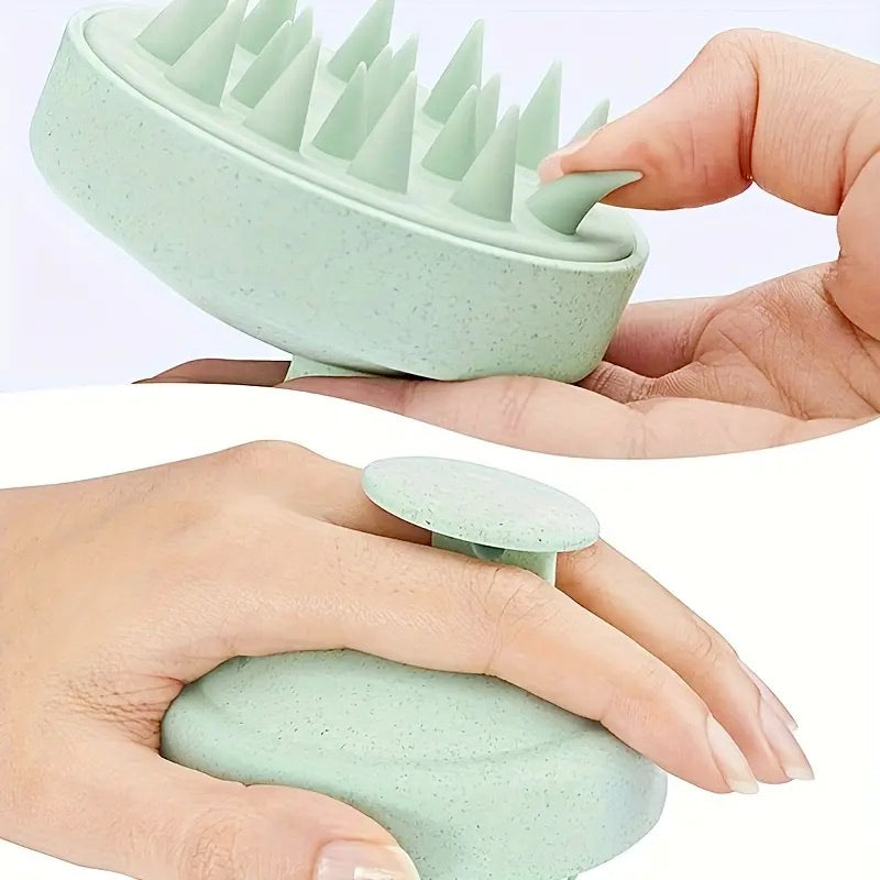 Wheat Straw Scalp Massager Shampoo Brush