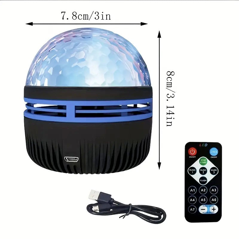 LED Starry Sky Projector (Aurora/Water Wave)