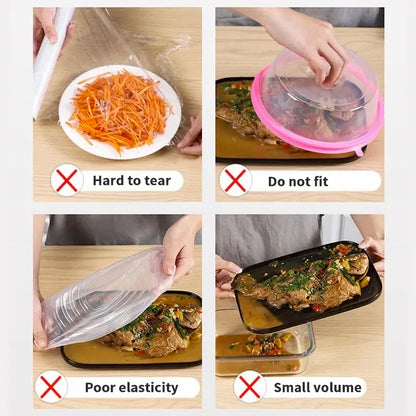 Reusable Elastic Food Storage Covers