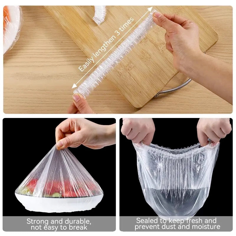 Reusable Elastic Food Storage Covers