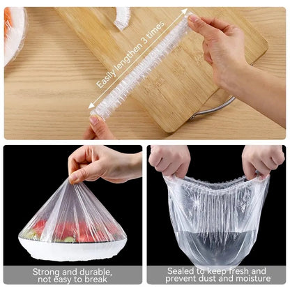 Reusable Elastic Food Storage Covers