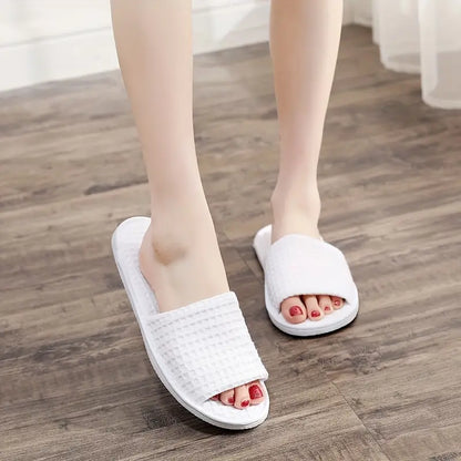 Open Toe Disposable Spa Home Slipper