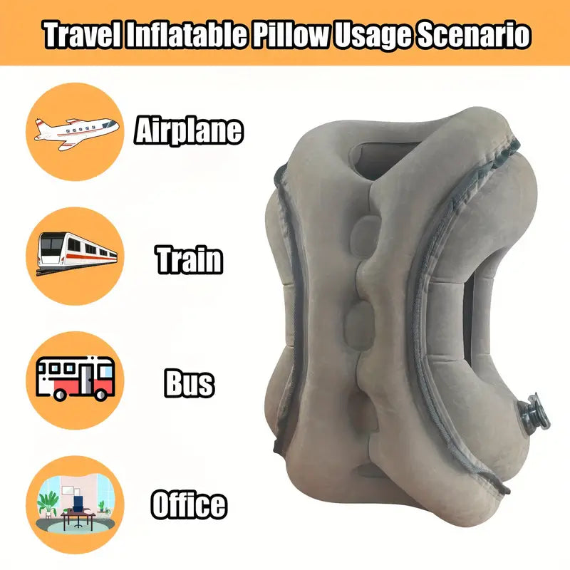 AirComfort Inflatable Travel Pillow