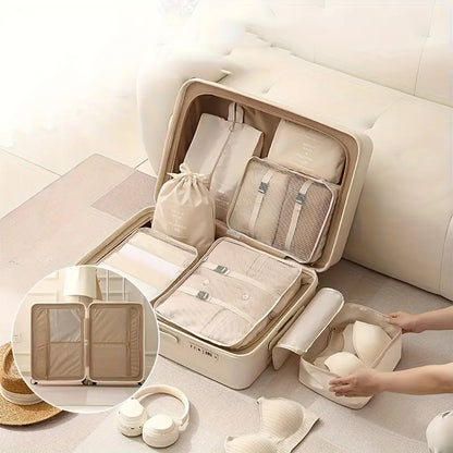 Packing Cubes for Travel, PACTIVE 9 Piece Luggage Organizers