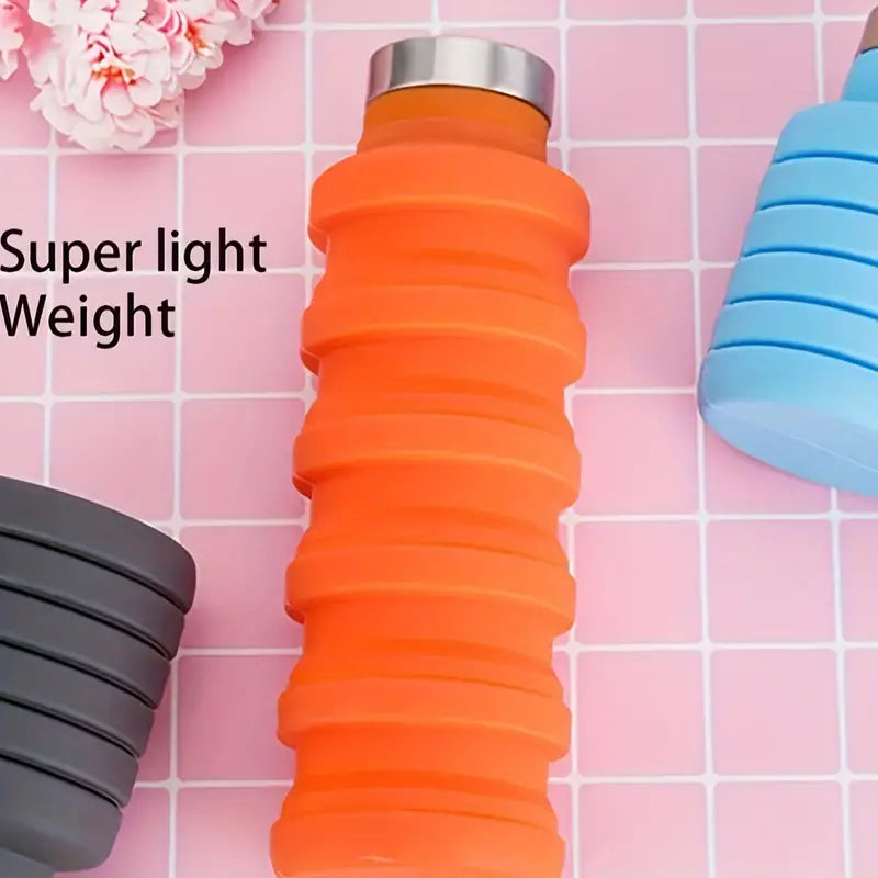 Outdoor Portable Silicone Water Bottle